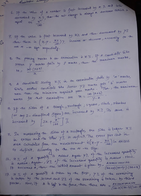 Percentage Formula